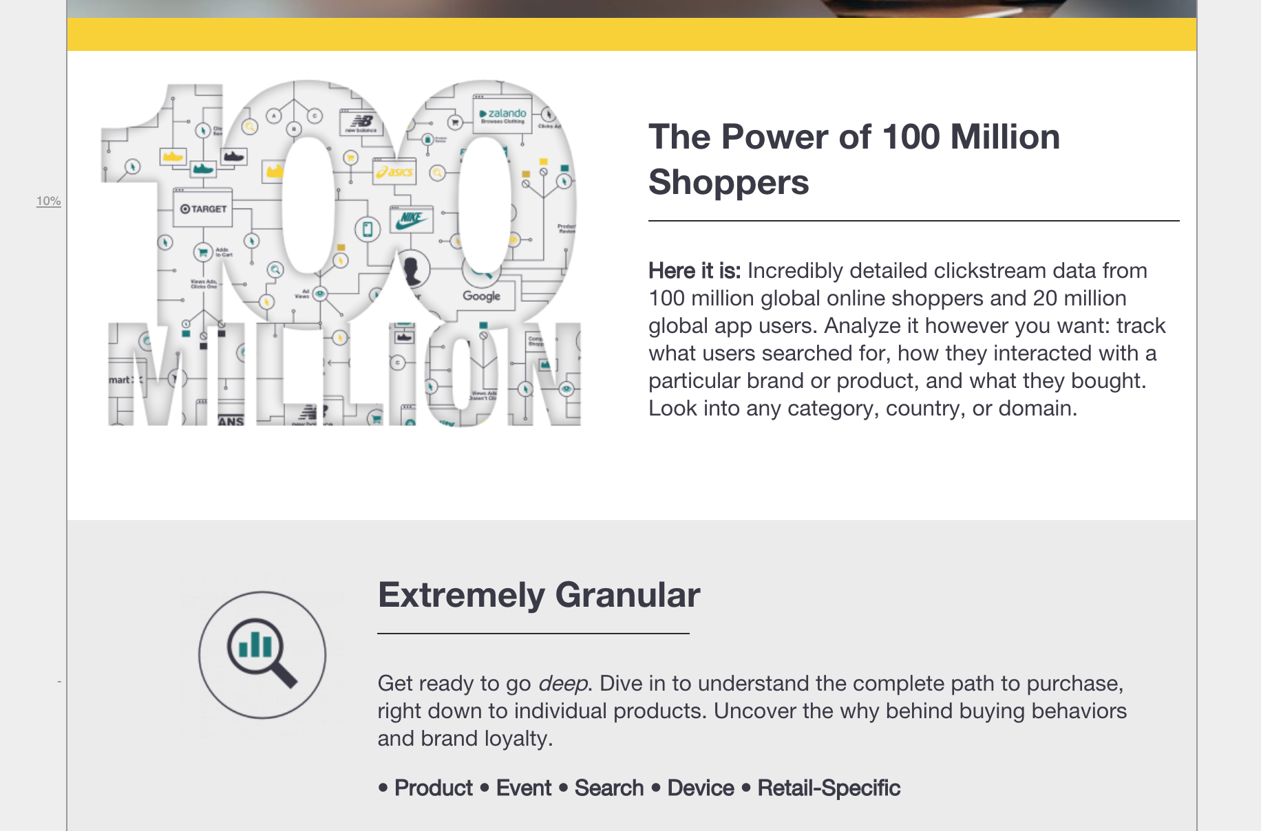 Jumpshot بازاریابی